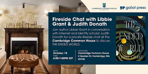 Fireside Chat with Libbie Grant & Judith Donath