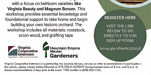 Heritage Apple Grafting Workshop