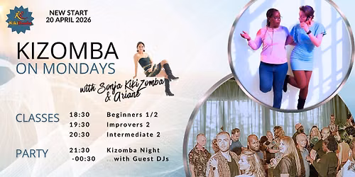 Kizomba Mondays in the Embassy by KikiZomba - Spring Series