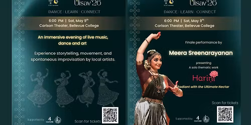 Natya Utsav 2026: An Evening of Live Music, Dance, and Art featuring Meera Sreenarayanan