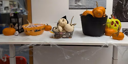 Petrifying Pumpkin Painting