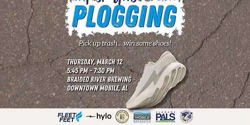 Post-Gras Plogging & Demo Run: Pick up trash & win some shoes!