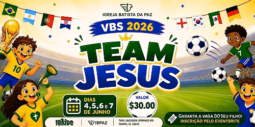 VBS 2026- TEAM JESUS.