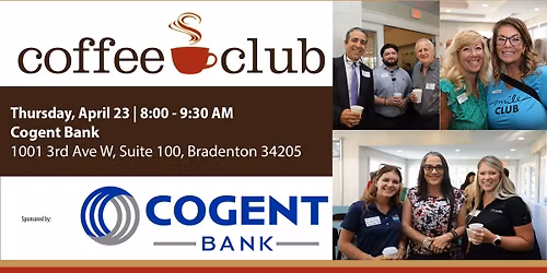 Coffee Club - Cogent Bank