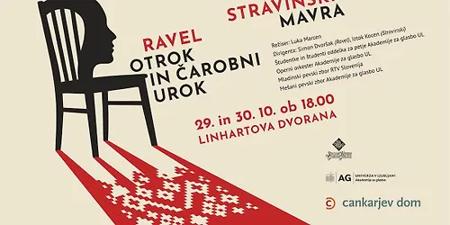 Igor Stravinski MAVRA Maurice Ravel OTROK IN ČAROBNI UROK (LEnfant et les sortilèges)