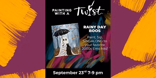 2000s Emo Singalong Paint and Sip!