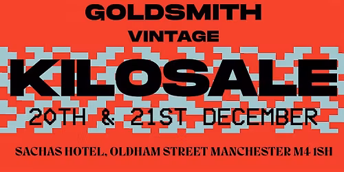 Goldsmith Vintage Manchester Kilosale