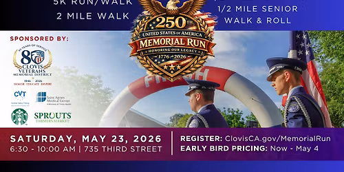 Clovis Memorial Run 2026