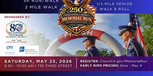 Clovis Memorial Run 2026