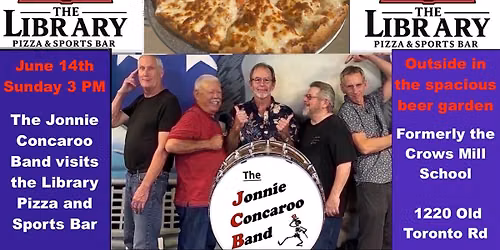 Jonnie Concaroo Band at the Library Pizza and Sports Bar