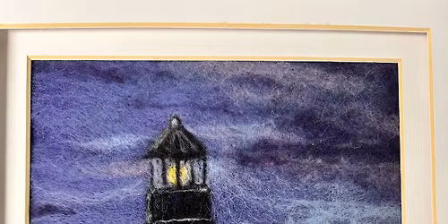 Needle Felted Lighthouse