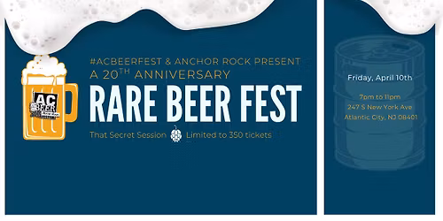 #ACBEERFEST 20th Anniversary Rare Beer Fest (That Secret Session) 
