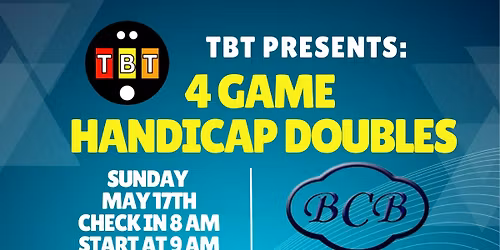TBT 4 Game Handicap Doubles
