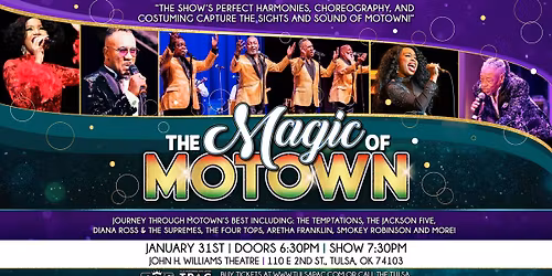The Magic of Motown - Evening - Tulsa, OK