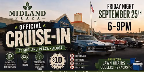 Official Cruise-In at Midland Plaza