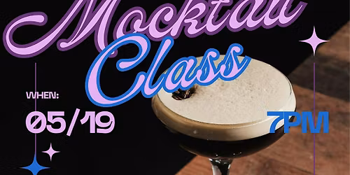 Spring Fever Mocktail Class