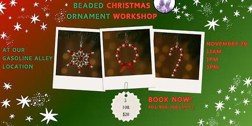 Beaded Christmas Ornament Workshop