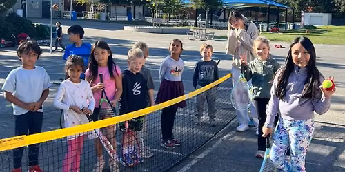 Fun After-School Tennis Program at Escondido Elementary School