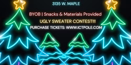 Holiday Sip N Paint \ud83c\udf84\ud83c\udfa8\ud83e\udd42