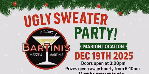 BarTini's Marion Ugly Sweater Party