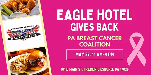 Eagle Hotel Gives Back with PA Breast Cancer Coalition 