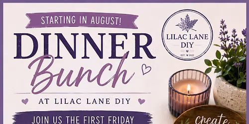 First Fridays  Dinner Bunch