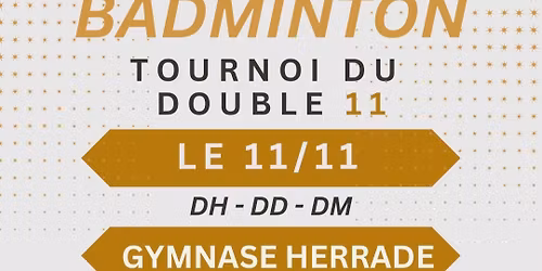 Tournoi du DOUBLE 11