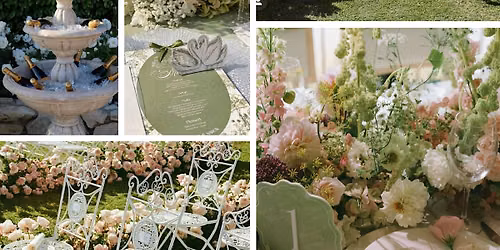 Modern English Garden & Verdant Chartreuse