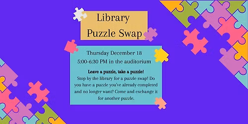 Library Puzzle Swap