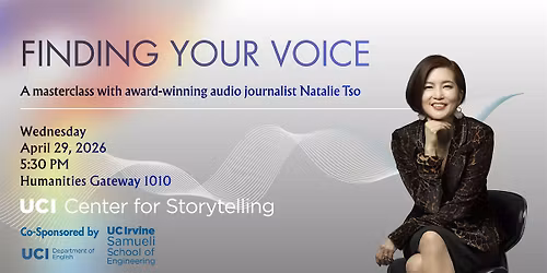 Finding Your Voice: A Masterclass with Natalie Tso
