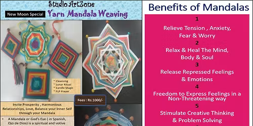 Yarn Mandala Weaving Workshop