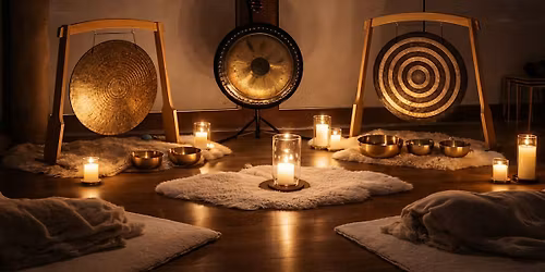 Sound Bath Rest & Reset - Candlelit gong bath at Patch Gloucester