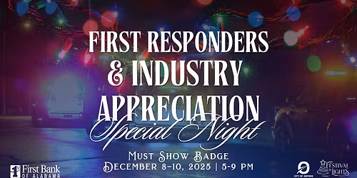 Special Night: First Responders & Industry Appreciation \u2013 Night Three