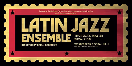 Latin Jazz Ensemble, directed by Brian Carmody