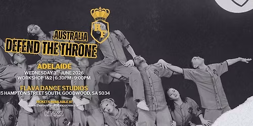 Defend The Throne Australia Workshop: Adelaide 