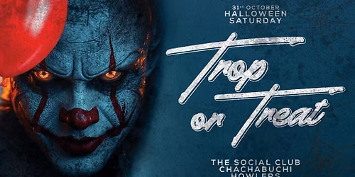 \ud83d\udc80\ud83d\udc7b TROPILOCO PRESENTS TROP OR TREAT \/\/ NEWCASTLE'S BIGGEST HALLOWEEN AT SOCIAL CLUB, CHA CHA & HOWLERS \ud83d\udc7b\ud83d\udc80 31st OCTOBER POWERED BY VK!