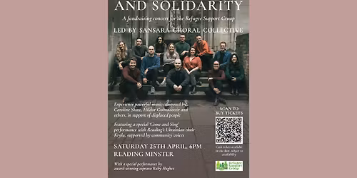 Sanctuary and Solidarity - A Fundraising concert for the Refugee Support Group