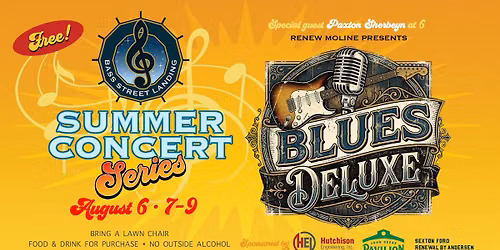Bass Street Landing Concert featuring Blues Deluxe