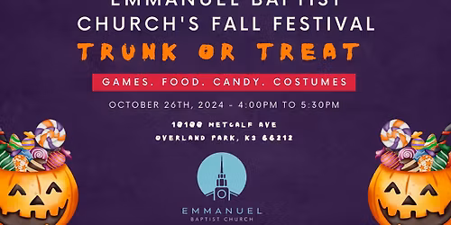 Trunk or Treat & Fall Festival