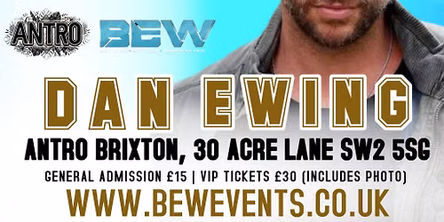An Audience with Dan Ewing