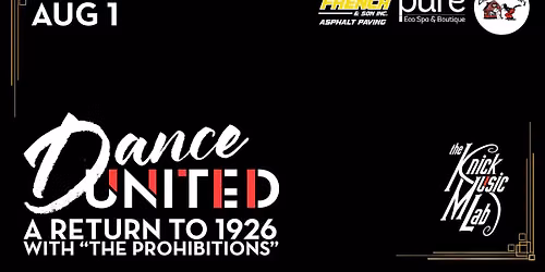 Dance UNITED - A Return to 1926 with \u201cThe Prohibitions\u201d at the Knick Music Lab