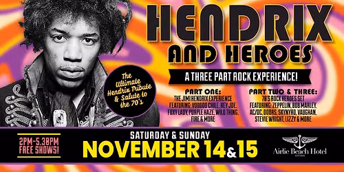 Hendrix & Heroes - Sunday Session