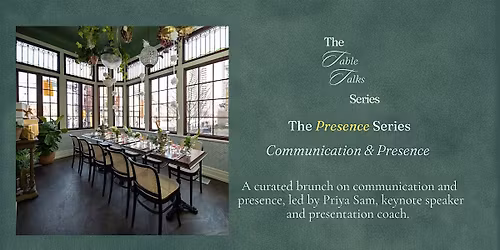 Brunch & Mocktails - Communication & Presence At the Workplace