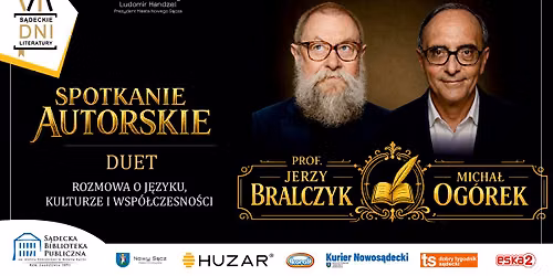 \u201eRozmowa o j\u0119zyku, kulturze i wsp\u00f3\u0142czesno\u015bci" - prof. Jerzy Bralczyk i Micha\u0142 Og\u00f3rek