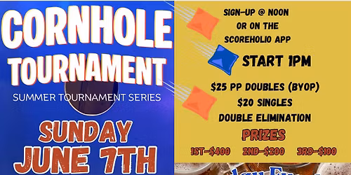 Cornhole Tournament and Sunday Funday @ The Office Bar!
