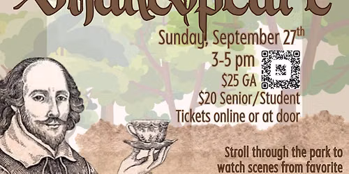 Eden Performing Arts Presents Tea with Shakespeare