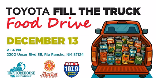 Toyota Fill the Truck Food Drive
