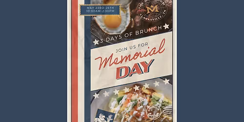 Memorial Day Brunch