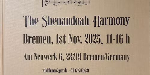 Shenandoah Harmony Singing