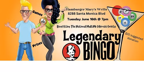 Drag Bingo Fundraiser for The National MS Society